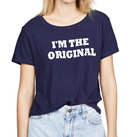 NWT Levi's Ringer Surf Tee I'm The Original Size Small - Picture 1 of 10